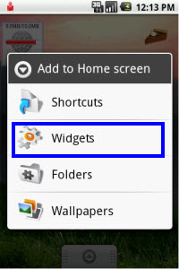 Android Data Usage Widget 1