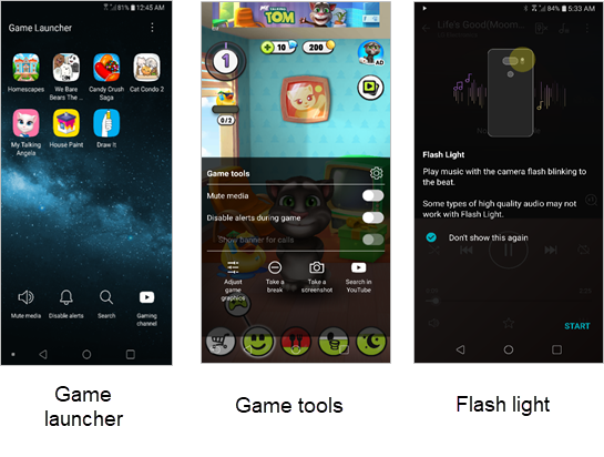LG G6 Game and Music screenshot