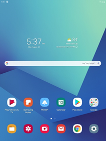 Samsung Galaxy Tab S3 One UI screenshot