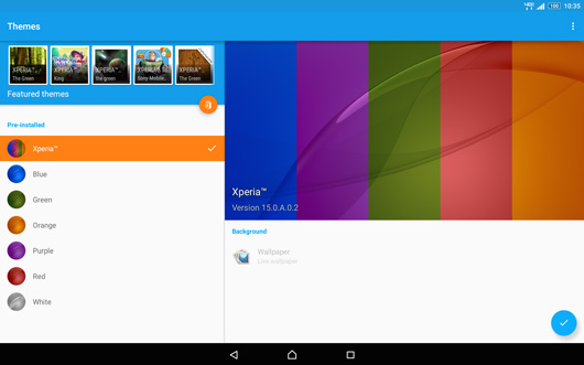 Xperia Z2 Themes screenshot