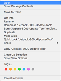 Verizon Ellipsis Jetpack MHS800L Mac Update Tool Instructions, Step 2