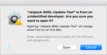Verizon Ellipsis Jetpack MHS800L Mac Update Tool Instructions, Step 3