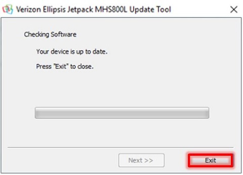 Verizon Ellipsis Jetpack MHS800L Windows Update Tool Instructions, Step 3