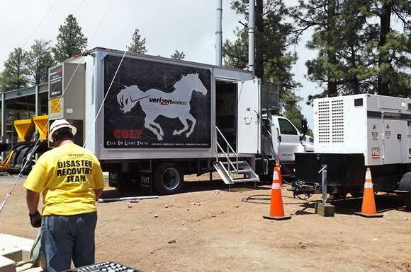 Keeping Customers Connected: Verizon Wireless Responds to Arizona Slide Fire