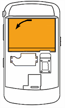 removing blackberry battery