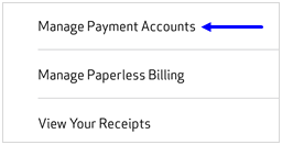 Image: MVM Edit Payment Accounts Screenshot