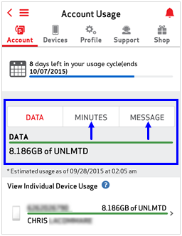 Image: MVM View Usage Screenshot