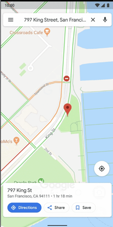 Google Pixel Smart Reply screenshot