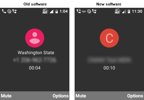 eTalk Call Filter screenshot