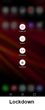 LG V50 ThinQ IoT Lockdown screenshot