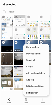 Samsung Galaxy A12 Gallery screenshot