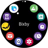Samsung Galaxy Gear S3 Frontier Bixby screenshot