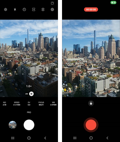Samsung Galaxy A51 5G Advanced Quick Take Screenshot
