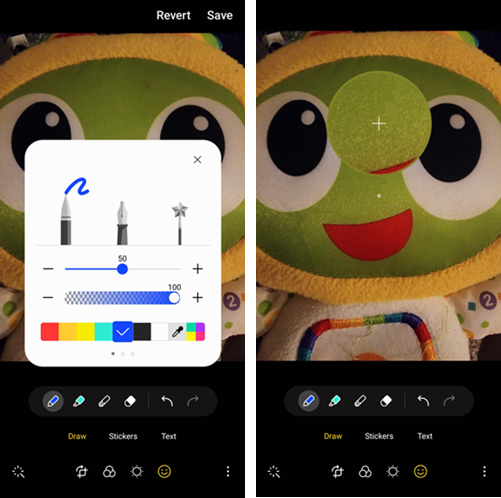 Samsung Galaxy S22+ Color Extraction screenshot