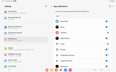 Android OS 13 Update Notification screenshot