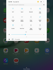 Samsung Galaxy Tab E 8-inch Look and Feel screenshot