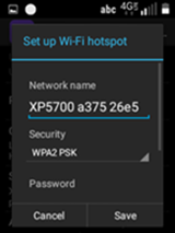 Sonim XP5 Setting up Wi-Fi Hotspot