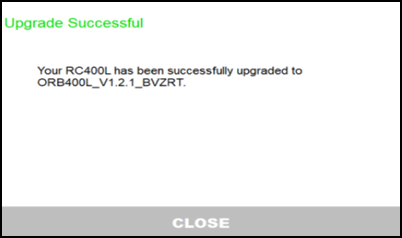 Verizon Orbic Speed RC400L Software Update Assistant screenshot
