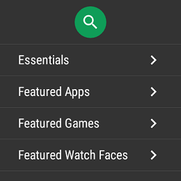 Verizon Wear24 Access to Google Play screenshot