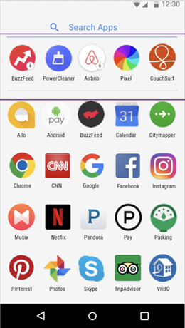 Google Pixel XL Instant Apps screenshot
