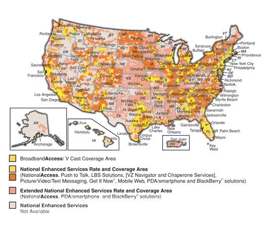 BroadbandAccess Map