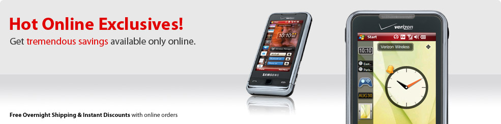 Hot Phone Offers Available Only Online