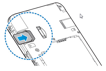 sim card insert zte remove vantage blade edges gently snap battery cover wireless verizon