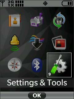 Select Settings & Tools