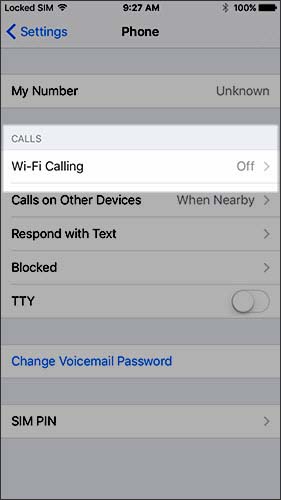 Activate Wi-Fi Calling - iOS | Verizon Wireless