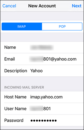 aol email setup for verizon users on mac email