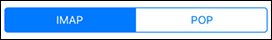 Email account type