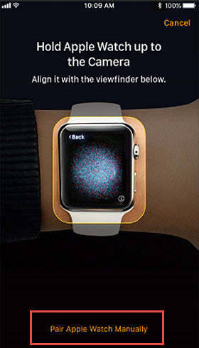 where is viewfinder on apple watch