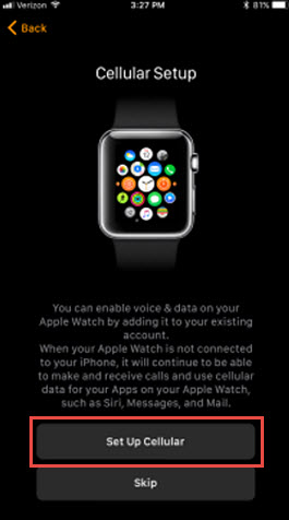 apple watch cell plan