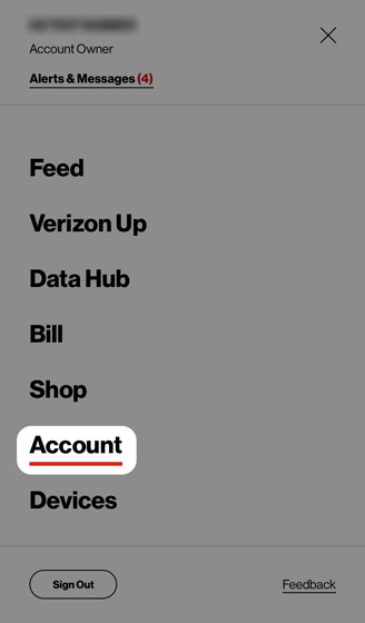 cancel my business verizon wireless account