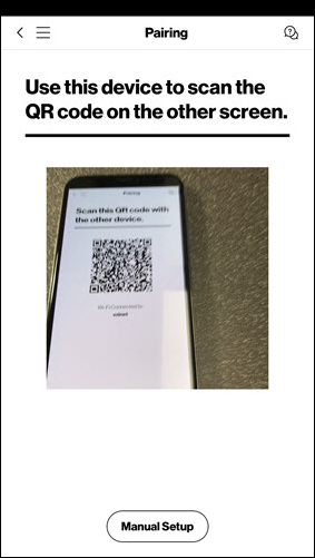 Transfer QR code