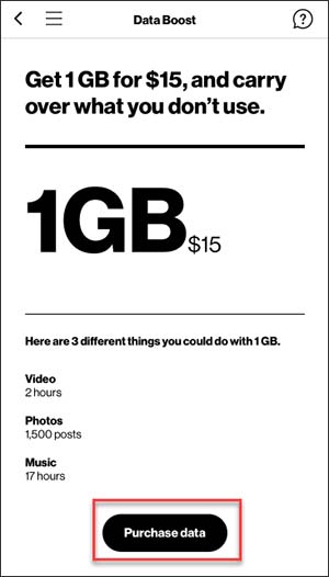 Purchase data