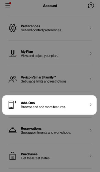 Tap Add-Ons