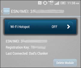 Presiona Wi-Fi Hotspot