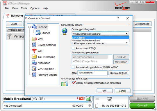 vzaccess manager download pantech uml290