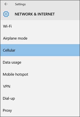 Network & Internet with Cellular