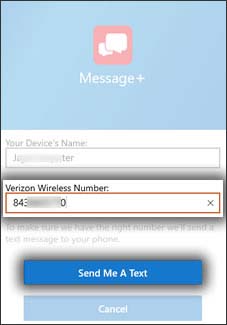 verizon text app for mac