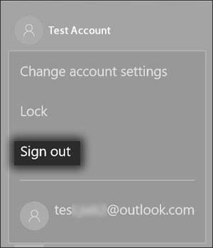 Press Current User Picture
