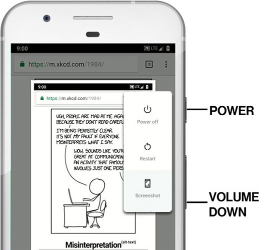 smartphone Line locate Google Pixel