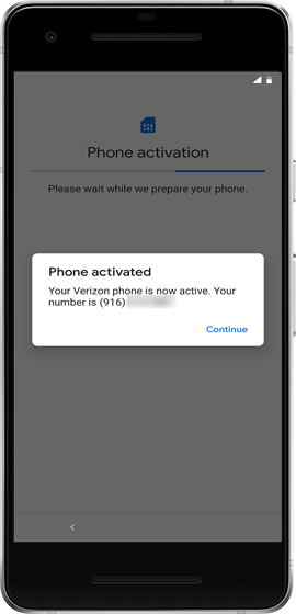 Phone activation
