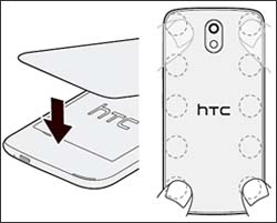 Close battery cover