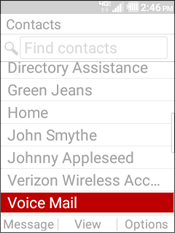 Kyocera DuraXV LTE - Check Voicemail | Verizon Wireless