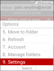 Select Settings