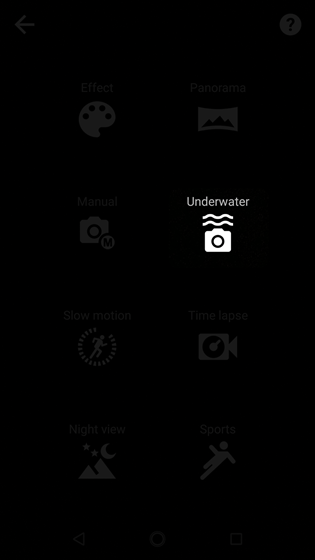 Tap Underwater