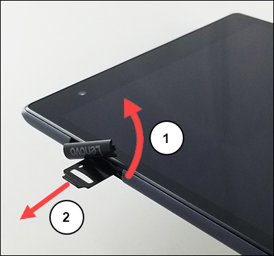 Lenovo Tab 4 8 Plus Insert Remove Sim Card Verizon