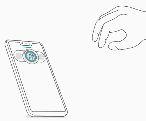 Adjust volume by turning wrist